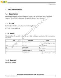 MCF51JG256CHS Datasheet Page 7