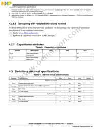 MCF51JG256CHS Datasheet Page 20