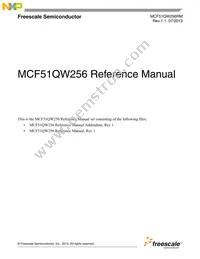 MCF51QW256CHS Datasheet Cover