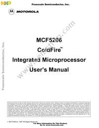 MCF5206CAB25A Datasheet Cover