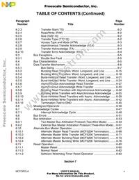 MCF5206CAB25A Datasheet Page 10