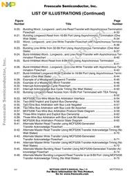 MCF5206CAB25A Datasheet Page 21