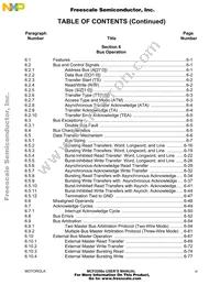 MCF5206ECFT40 Datasheet Page 13