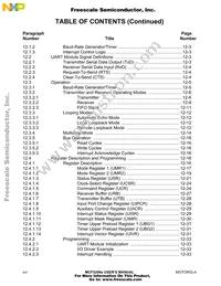 MCF5206ECFT40 Datasheet Page 18