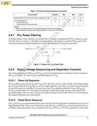 MCF5208CVM166J Datasheet Page 21