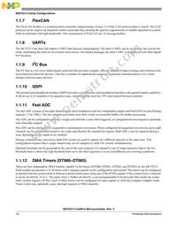 MCF5213LCVM80J Datasheet Page 10
