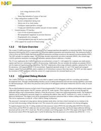 MCF52211CVM80J Datasheet Page 8