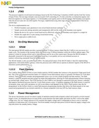 MCF52223CVM66J Datasheet Page 9
