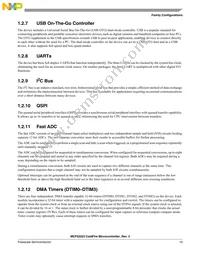MCF52223CVM66J Datasheet Page 10