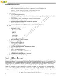 MCF52234CVM60J Datasheet Page 8