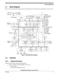 MCF52259CVN80J Datasheet Page 4