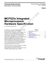 MCF5235CVF150 Datasheet Cover