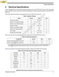 MCF5253VM140J Datasheet Page 11