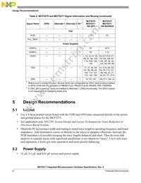 MCF5271CVM150J Datasheet Page 8
