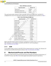 MCF5271CVM150J Datasheet Page 12