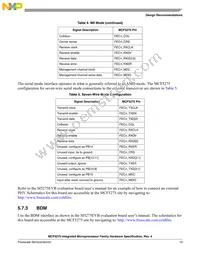 MCF5275LCVM166J Datasheet Page 13
