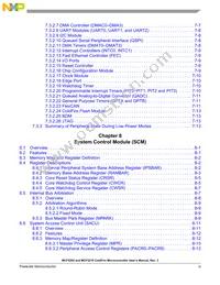 MCF5282CVM80J Datasheet Page 9