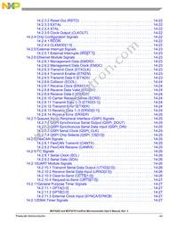 MCF5282CVM80J Datasheet Page 13