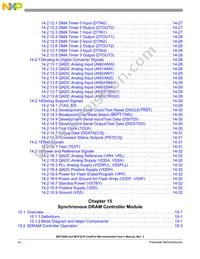 MCF5282CVM80J Datasheet Page 14