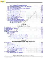 MCF5282CVM80J Datasheet Page 17