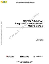 MCF5307CFT66B Datasheet Cover