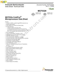 MCF5329CVM240J Cover