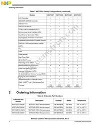 MCF5329CVM240J Datasheet Page 4