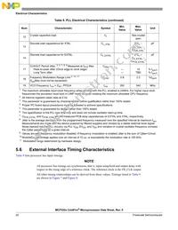 MCF5329CVM240J Datasheet Page 20