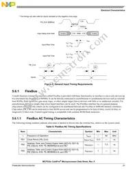 MCF5329CVM240J Datasheet Page 21