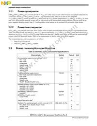 MCF54418CMJ250R Datasheet Page 8