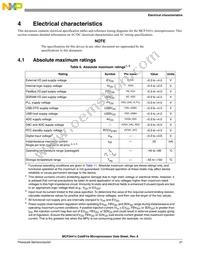 MCF54418CMJ250R Datasheet Page 21