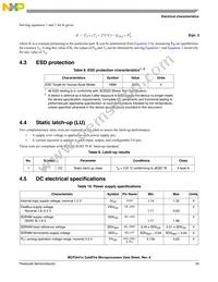 MCF54418CMJ250R Datasheet Page 23