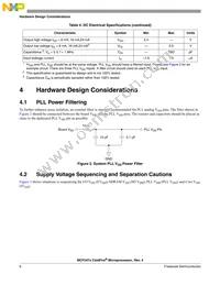 MCF5473VR200 Datasheet Page 6