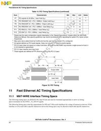 MCF5483CZP166 Datasheet Page 22