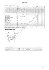 MCH3376-TL-E Datasheet Page 2