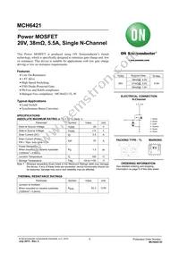 MCH6421-TL-W Datasheet Cover