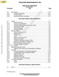 MCHC11F1CFNE5 Datasheet Page 5