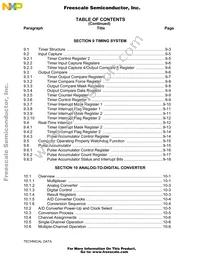 MCHC11F1CFNE5 Datasheet Page 7