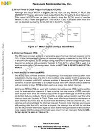 MCHC11F1CFNE5 Datasheet Page 19