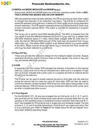 MCHC11F1CFNE5 Datasheet Page 20