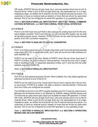 MCHC11F1CFNE5 Datasheet Page 23