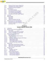MCHC908JW32FAE Datasheet Page 11