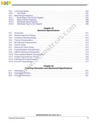 MCHC908JW32FAE Datasheet Page 17