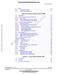 MCHC908RF2MFAE Datasheet Page 11