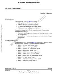 MCHC908RF2MFAE Datasheet Page 21