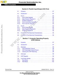 MCHRC705J1ACDWE Datasheet Page 10