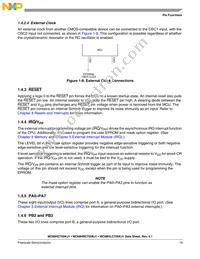 MCHRC705KJ1CPE Datasheet Page 19