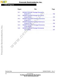 MCHSC705C8ACPE Datasheet Page 18