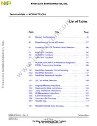 MCHSC705C8ACPE Datasheet Page 19