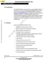 MCHSC705C8ACPE Datasheet Page 22